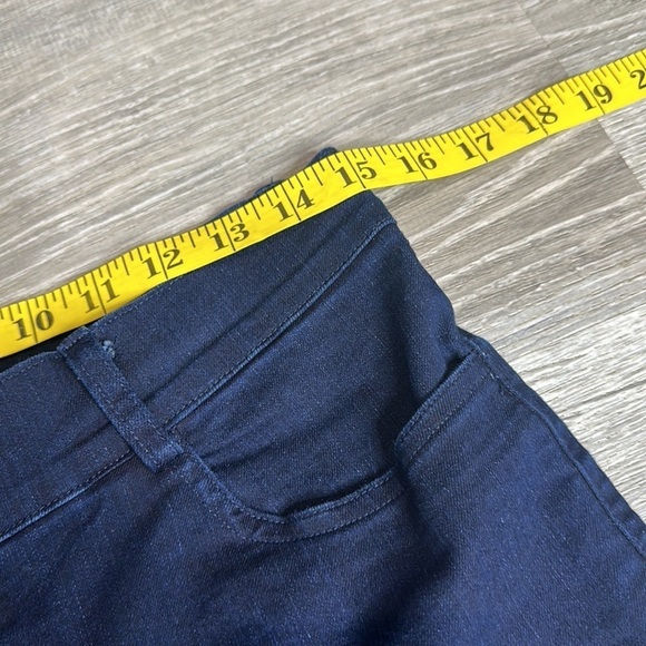 Klaveli Dark Blue High Waisted Straight Leg Jeans Sz 8 - Picture 7 of 10